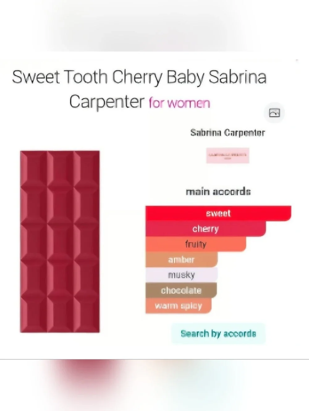 Sweet Tooth Cherry Baby Eu de Pfum Tester - Red Bar